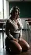 scarlett johansson ai xxx - The Lust That Follows Me Home - AI generated portrait image in 1080x1920 resolution by @anon