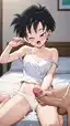 dragon ball porn comics - The Ache That Moved Through Me - AI generated portrait image in 1080x1920 resolution by @anon