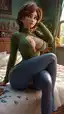 aunt cass threesome - Burning for What Only the Dark Can Give - AI generated portrait image in 1080x1920 resolution by @anon