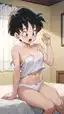 hentai of dragon ball - Nights Made Purely of Longing - AI generated portrait image in 1080x1920 resolution by @anon