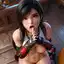 sex tifa lockhart - The Trace That Made Shadows Feel Warm - AI generated square image in 1080x1080 resolution by @anon