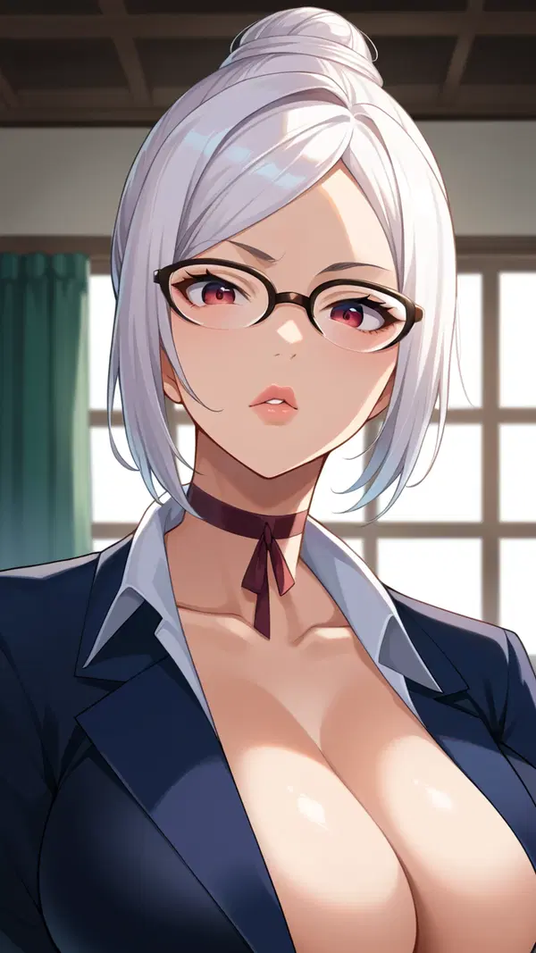 shiraki meiko hentai - The Velvet That Lit Up the Dark - AI generated portrait image in 1080x1920 resolution by @anon