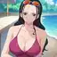 sexy nico robin ai - A Tension That Waited in the Dark - AI generated square image in 1080x1080 resolution by @anon