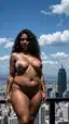 curvy latina nude - When the Dark Calls It Magnet - AI generated portrait image in 1080x1920 resolution by Anonymous Creator