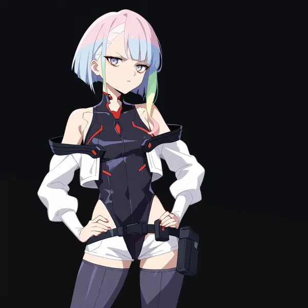 anime cyberpunk sex - The Restlessness That Learned My Name - AI generated square image in 1080x1080 resolution by @anon