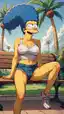 simpsons e hentai - Every Night Full of This Desire - AI generated portrait image in 1080x1920 resolution by @anon