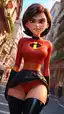 elastigirl body - The Moonlight That Knew Where to Find Me - AI generated portrait image in 1080x1920 resolution by @anon