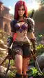 league of legends caitlyn xxx - A Fever That Carried Too Much Heat - AI generated portrait image in 1080x1920 resolution by @anon
