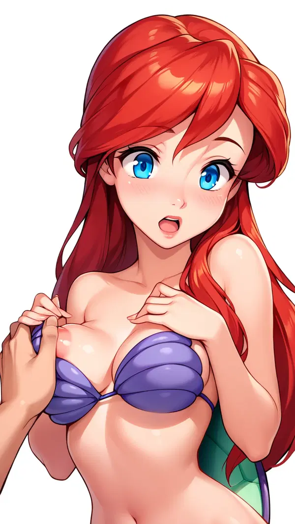 ariel siren porn - The Night Carried This Thirst - AI generated portrait image in 1080x1920 resolution by @anon