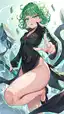 tatsumaki desnuda - The Secret Shape of Magnet - AI generated portrait image in 1080x1920 resolution by @anon