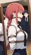 makima sex scene - Desire That Blooms in the Dark - AI generated portrait image in 1080x1920 resolution by @anon
