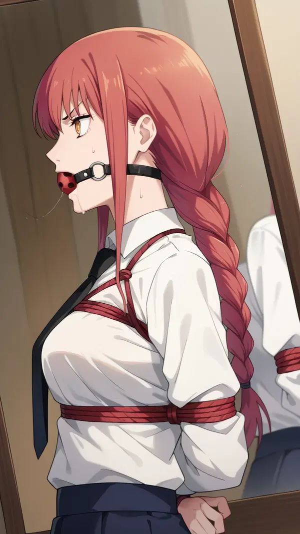 chainsaw man himeno porn - A Heat That Will Not Let Me Sleep - AI generated portrait image in 1080x1920 resolution by Anonymous Creator