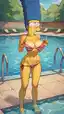 manga hentai los simpsons - The Magnet Beneath the Silence - AI generated portrait image in 1080x1920 resolution by Anonymous Creator
