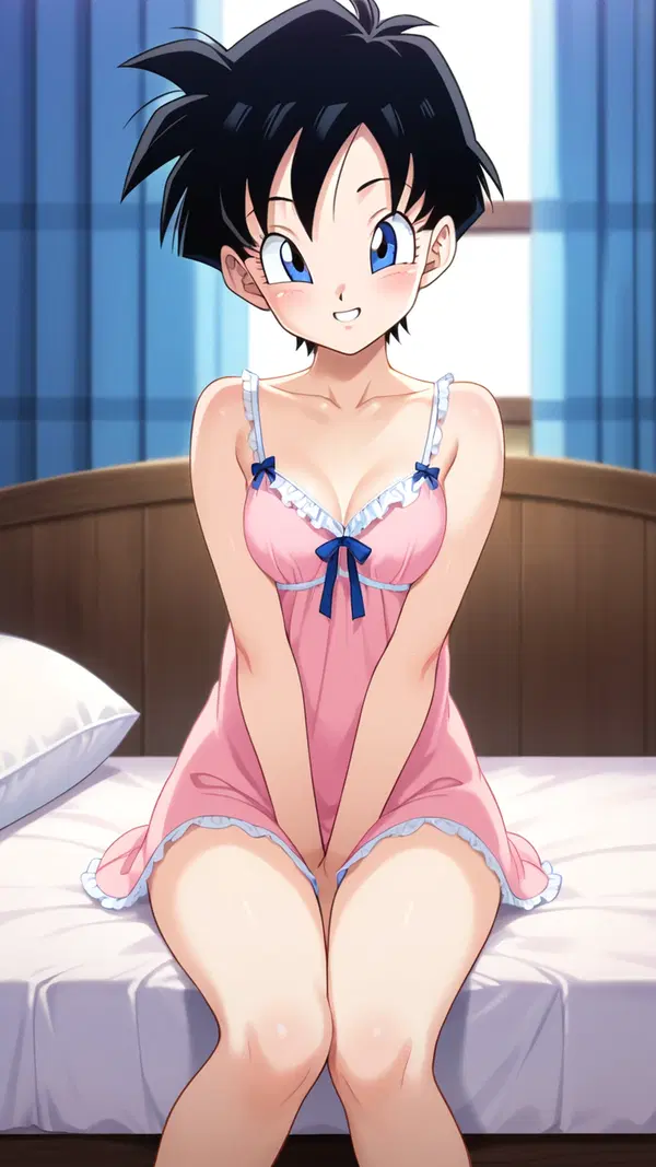 dragon ball bra hentai - A Night Full of Dangerous Promises - AI generated portrait image in 1080x1920 resolution by @anon
