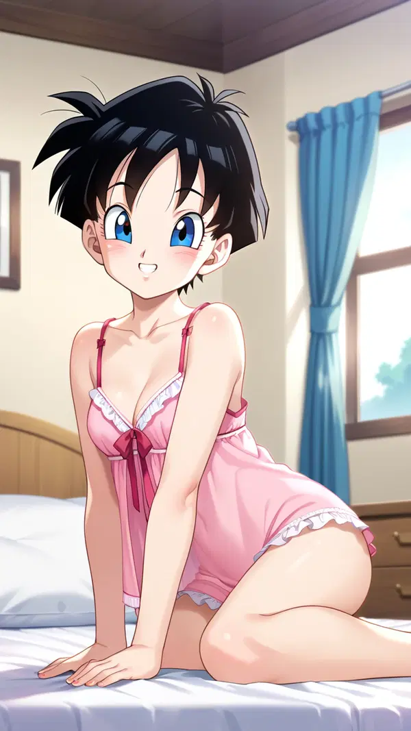 pan dragon ball gt hentai - A Shadow That Burned Past the Warning - AI generated portrait image in 1080x1920 resolution by @anon