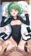 tatsumaki porn futa - The Undertow That Left a Mark - AI generated portrait image in 1080x1920 resolution by @anon