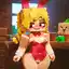 minecraft xxx jenny - Lust That Chains Me Tight - AI generated square image in 1080x1080 resolution by Anonymous Creator
