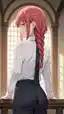 hentai anime chainsaw man - All the Static I Tried to Hide - AI generated portrait image in 1080x1920 resolution by @anon