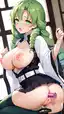 hot demon slayer porn - Seduction That Owns the Night - AI generated portrait image in 1080x1920 resolution by @anon