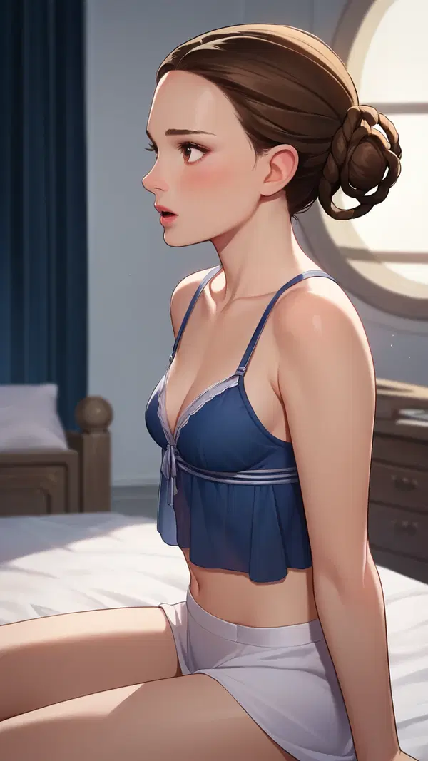 Star Wars r34 - Pleasure That Grew Without Anyone Watching - AI generated portrait image in 1080x1920 resolution by Anonymous Creator