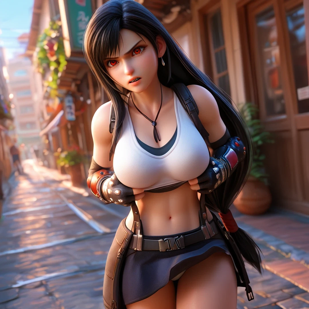 tifa lockhart dakimakura - A Current That Breathed Under the Surface