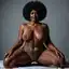 mom sexy ebony milf kiki minaj deepthroats and fucks in kitchen - The Edge That Left a Mark - AI generated square image in 1080x1080 resolution by @anon