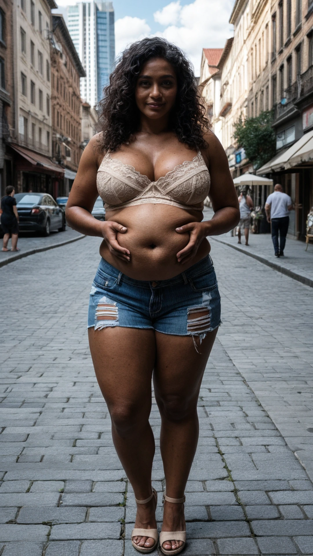 black curvy women nude - A Moonlight That Felt Like Falling