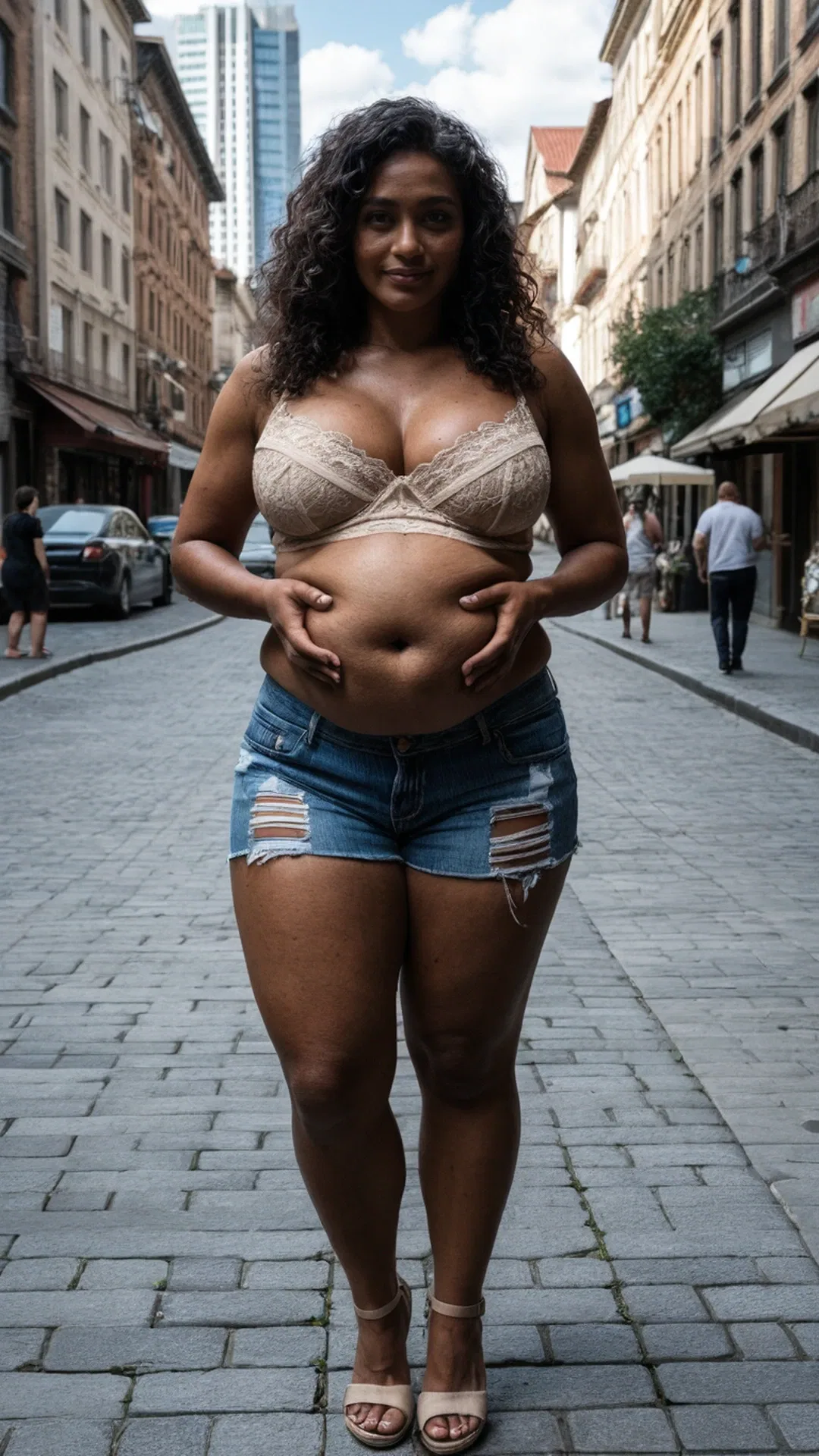 black curvy women nude - A Moonlight That Felt Like Falling