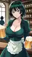 one punch man fubuki manga - The Shadow That Could Not Bury - AI generated portrait image in 1080x1920 resolution by @anon
