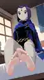 teen titans comic sex - The Ember That Changed the Room - AI generated portrait image in 1080x1920 resolution by @anon