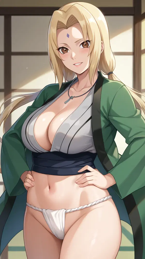 tsunade gif porn - Lust That Leaves Me Shaking - AI generated portrait image in 1080x1920 resolution by Anonymous Creator