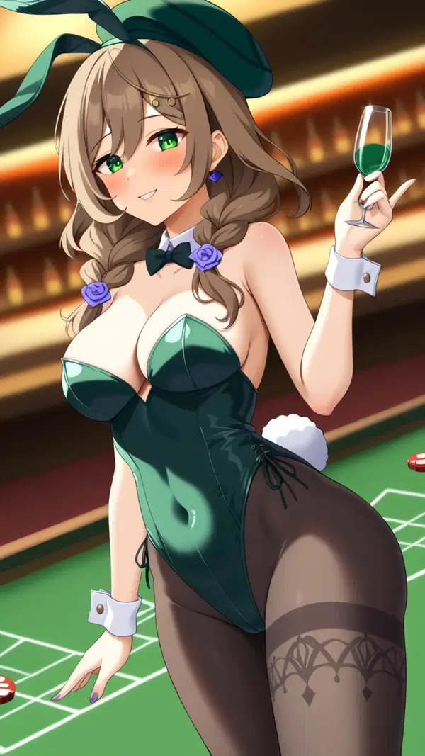 navia genshin impact porn - The Obsession That Felt Too Close to Name - AI generated portrait image in 1080x1920 resolution by @anon