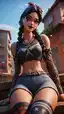 xxx ruby fortnite - The Darkness That Made Hunger Look Holy - AI generated portrait image in 1080x1920 resolution by @anon