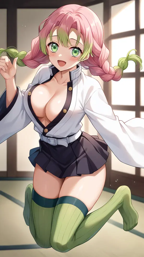 sexy mitsuri sex - Where Hunger Becomes a Prayer - AI generated portrait image in 1080x1920 resolution by @anon