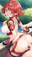pyra mythra rule 34 - The Magnet That Stayed Too Close - AI generated portrait image in 1080x1920 resolution by @anon