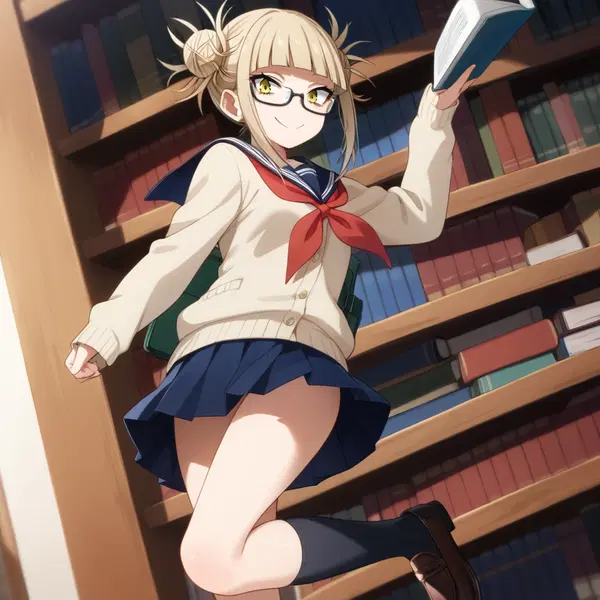 smile toga himiko smile - Where Desires Have No Limits - AI generated square image in 1080x1080 resolution by @anon