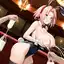 sakura x hinata xxx - The Velvet That Turned Softly Dangerous - AI generated square image in 1080x1080 resolution by Anonymous Creator