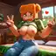 minecraft porn discord - Want That Is Impossible to Quit - AI generated square image in 1080x1080 resolution by @anon