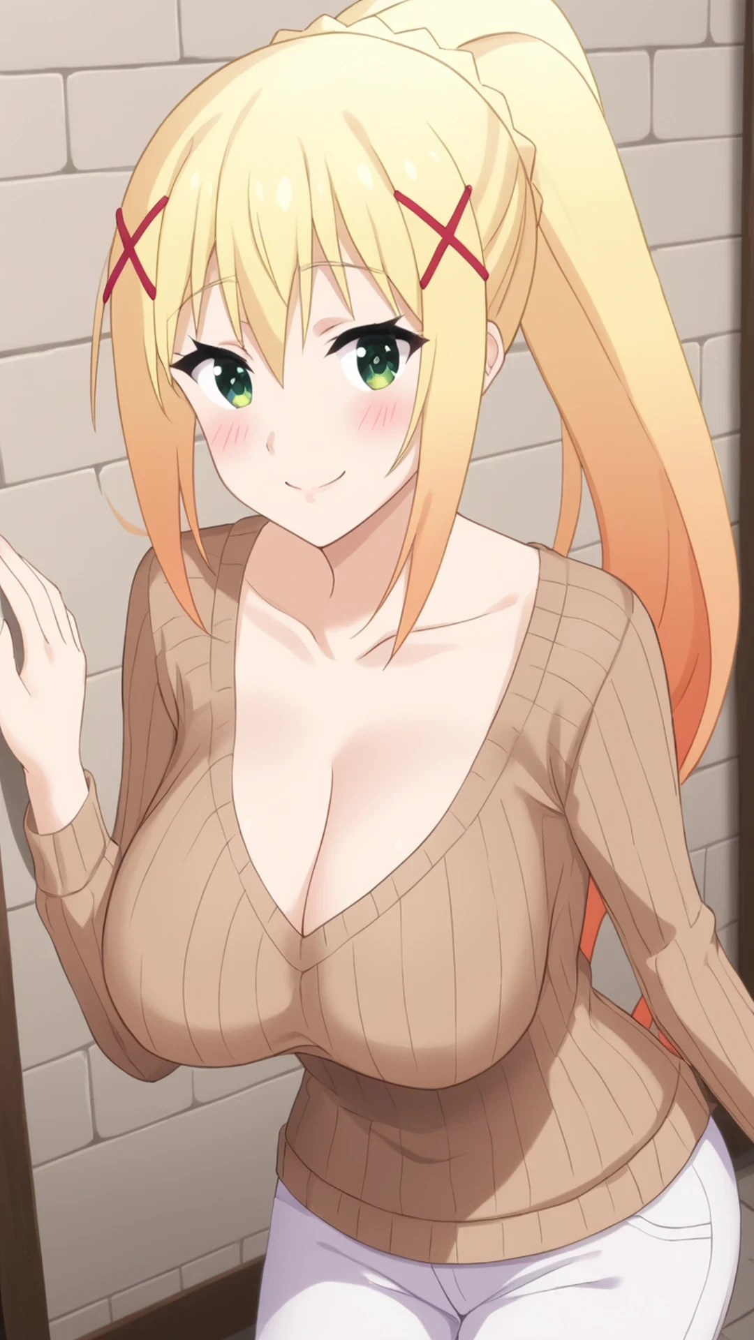 darkness konosuba abs - A Temptation Too Deep to Escape