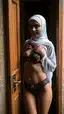 sexy arab women nude - A Room Filled With Want - AI generated portrait image in 1080x1920 resolution by Anonymous Creator