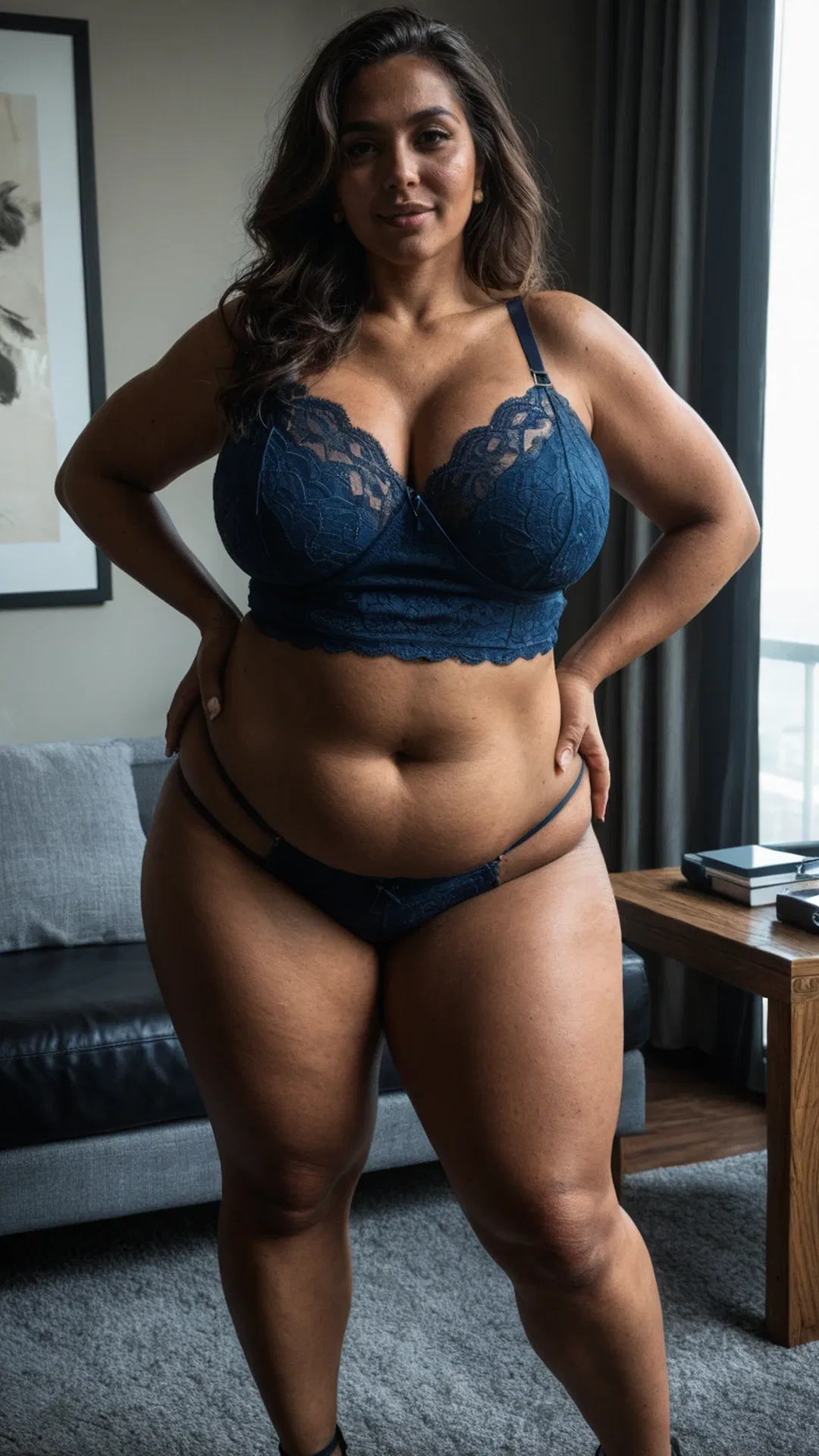 bbw fart porn - Desire That Blooms in the Dark