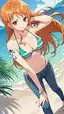 porno hentai one piece - The Fever That Made Shadows Feel Warm - AI generated portrait image in 1080x1920 resolution by @anon