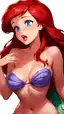 ariel porn game - A Midnight That Taught the Dark to Answer - AI generated portrait image in 1080x1920 resolution by @anon