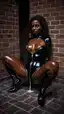 ebony teen dildo - A Reverie That Stayed Where It Should Not - AI generated portrait image in 1080x1920 resolution by @anon