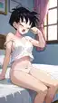dragon ball z gogeta & bulchi having sex full anime hentai - The Tension That Took the Long Way Back - AI generated portrait image in 1080x1920 resolution by @anon