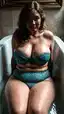 huge ass bbw porn - The Temptation That Breathed Under the Surface - AI generated portrait image in 1080x1920 resolution by @anon