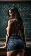 shemale ai generator porn - The Burn That Pressed Against the Dark - AI generated portrait image in 1080x1920 resolution by @anon