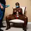 amateur ebony milf - A Flame That Cut Through Silence - AI generated square image in 1080x1080 resolution by @anon