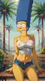 simpsons family porn - An Afterglow That Knew Where to Find Me - AI generated portrait image in 1080x1920 resolution by @anon