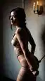 asian babe sex - A Darkness That Made Hunger Look Holy - AI generated portrait image in 1080x1920 resolution by Anonymous Creator